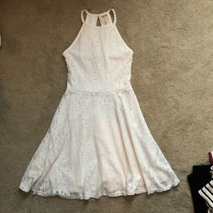 Light Cream Lace Dress
